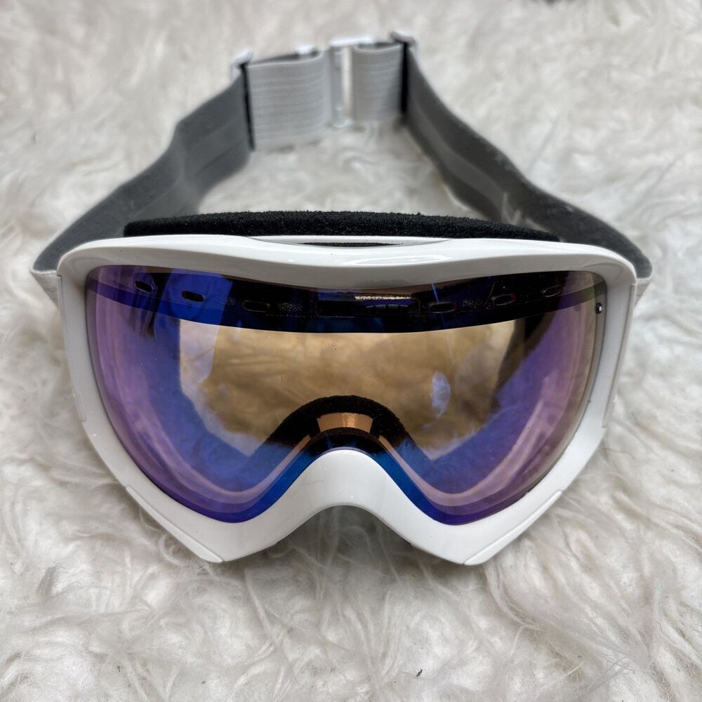 Smith Optics Prophecy OTG ODS3 White Snow Goggles Blue Sensor Mirror With Box - Picture 2 of 16